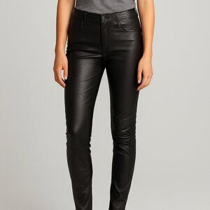 Abercrombie‎ & Fitch Faux Leather Skinny Pants